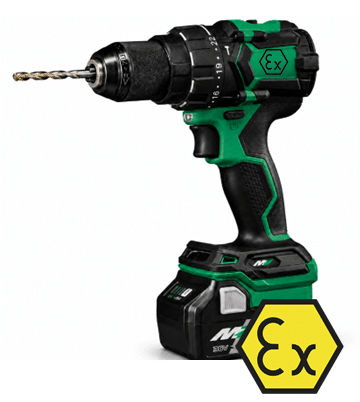Trapano avvitatore - DRL-EX-HIK series - Atexxo B.V. - senza filo / a batteria / compatto