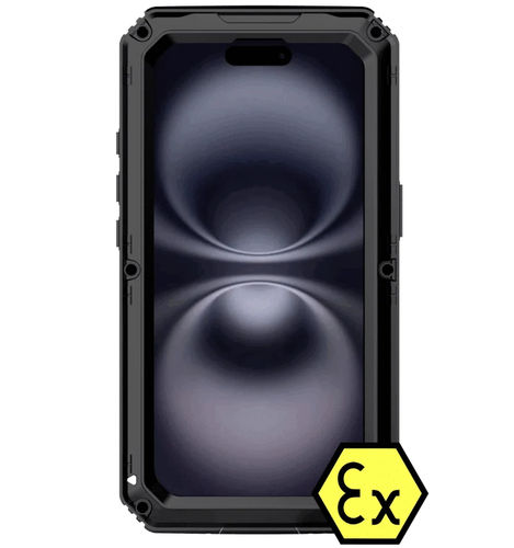 Smartphone industriale industriale - MOB-EX-IPH-17 series - Atexxo B.V. - per area pericolosa / ATEX / antideflagrante