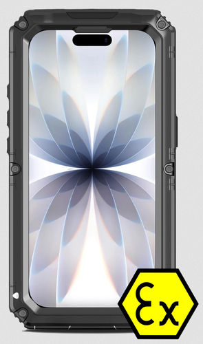 Smartphone industriale industriale - MOB-EX-IPH-17E series - Atexxo B.V. - per area pericolosa / ATEX / antideflagrante