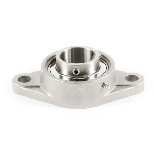 Bronzina auto-allineante - UCFL series - Dongguan Kentie Bearing Co., Ltd - sferica / in ghisa / in diamante