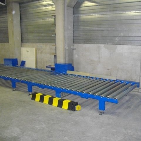 Trasportatore a rulli motorizzati - CRM XL - ERIMAC - orizzontale / ad altezza regolabile / per pallet