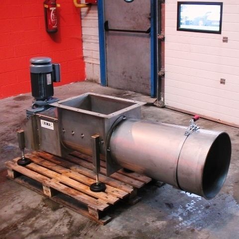 Trituratore compattatore per rifiuti - ERIMAC - a rotore / orizzontale / in acciaio inossidabile