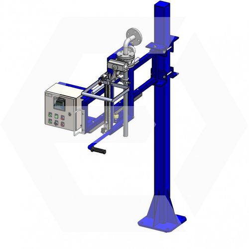 Riempitrice semiautomatica - ERIFUT 3 XNP LT LEVEL - ERIMAC - per fusti / IBC / per bidoni
