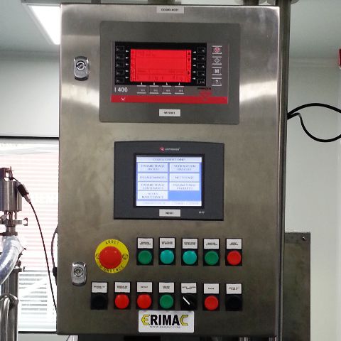 HMI con touch screen - ERIMAC - ad incastro / LCD / industriale