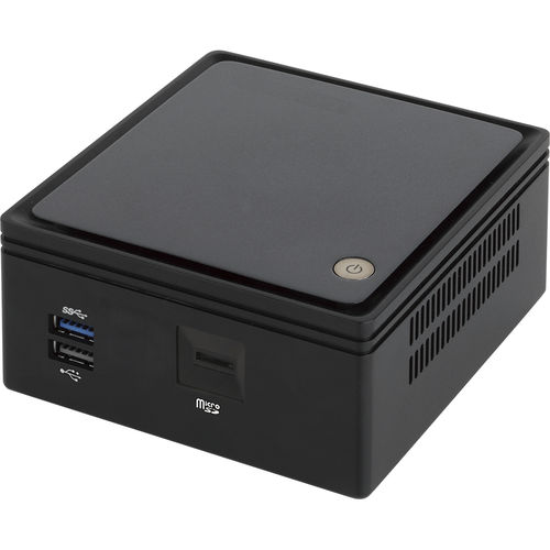 PC embedded - GB-KMA3 - GIGABYTE G.B.T Technology Trading GmbH - con montaggio VESA / Intel® Atom E3815 / SATA