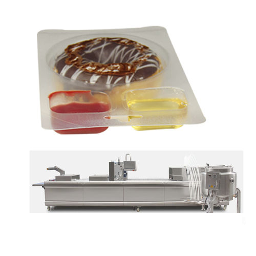 Macchina di confezionamento controllata da PLC - DZL-420Y - Utien Pack Co., Ltd. - servocomandata / sottovuoto / in blister