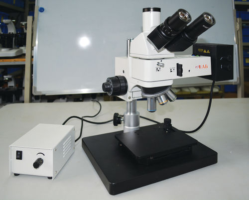 Microscopio per analisi - UM 400 I - EchoLAB - dritto / trinoculare / in campo chiaro