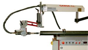 Macchina di maschiatura con braccio articolato - MTC-M39 (M2-M39) - GAMOR - idraulica / controllore di velocità