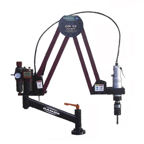 Macchina di maschiatura con braccio articolato - GN16 M3-M16 - GAMOR - pneumatica