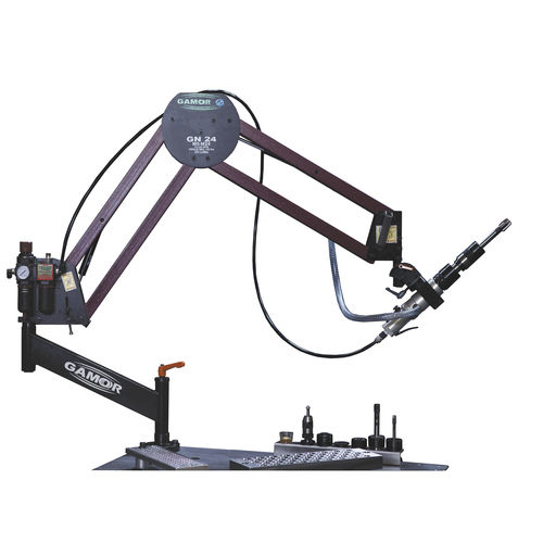 Macchina di maschiatura con braccio articolato - GN/24 M5-M24 - GAMOR - verticale / orizzontale / pneumatica