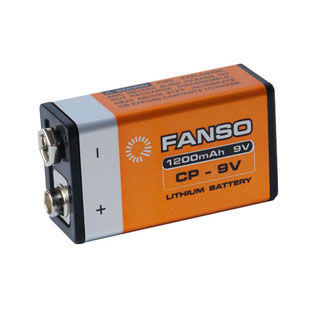 Batteria litio-biossido di manganese - CP9V - Wuhan Fanso Technology Co., Ltd. - prismatica / 9 V / IEC