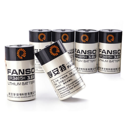 Batteria Li-SoCl2 - ER34615H - Wuhan Fanso Technology Co., Ltd. - cilindrica / 3 V / IEC