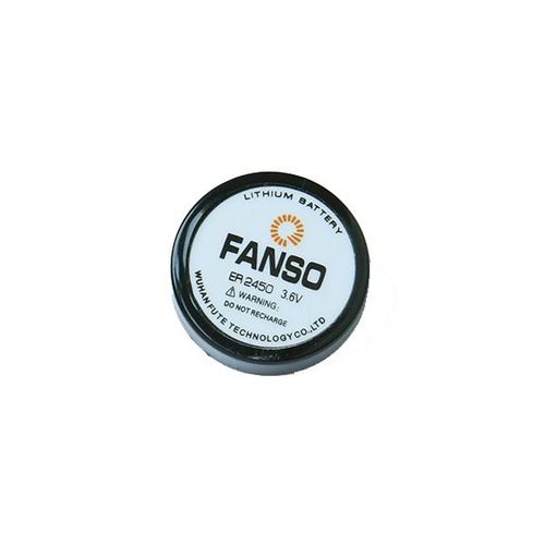 Batteria litio-biossido di manganese - ER2450 - Wuhan Fanso Technology Co., Ltd. - arrotondata / 3 V / IEC
