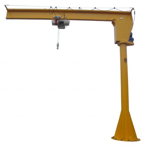 Gru a bandiera a colonna - JC series - Air Technical Industries - 360° / di sollevamento / rotativa