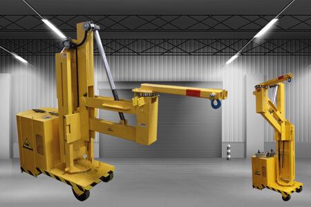 Gru da officina elettrica - NAROVR - Air Technical Industries - compatta