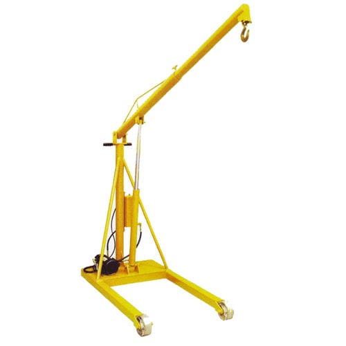 Gru da officina idraulica - EM series - Air Technical Industries - telescopica / con contrappesi
