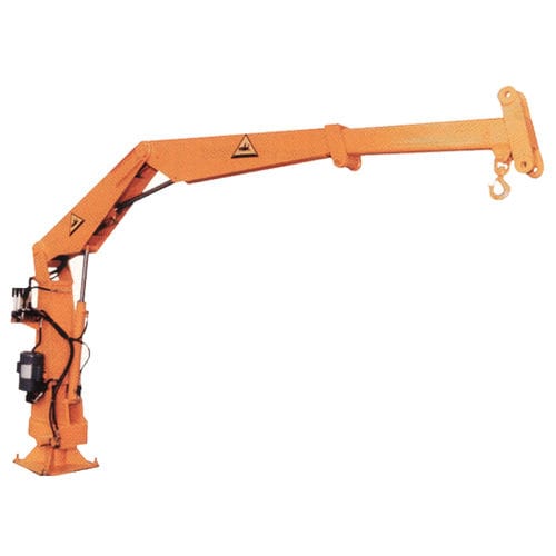 Gru montata su camion - KK series - Air Technical Industries - con braccio / telescopica / articolata