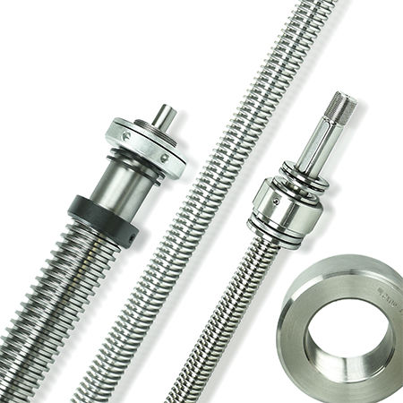 Vite a strisciamento su misura - CUSTOMIZED THREADED SCREW WITH SHANK MACHINING - Bimeccanica s.r.l. - in acciaio inossidabile / in alluminio / dadi