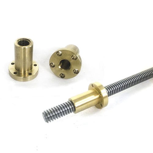 Dado flangiato - Long series, CuSn12 UNI 7013-72| CFB/H - Bimeccanica s.r.l. - in bronzo