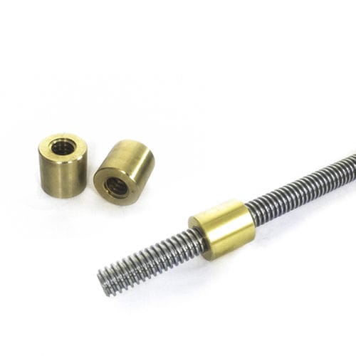 Dado cilindrico - CuSn12 UNI 7013-72 | CCB - Bimeccanica s.r.l. - in bronzo