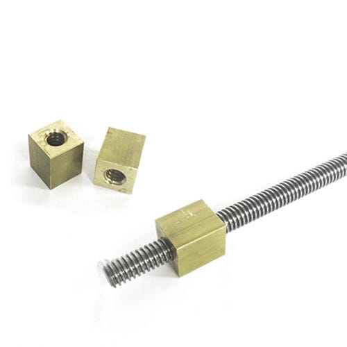 Dado quadrato - OT58 UNI 5705-65 | CQO - Bimeccanica s.r.l. - per vite trapezoidale / in bronzo / in ottone