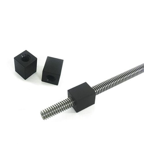 Dado quadrato - CQN - Bimeccanica s.r.l. - per vite trapezoidale / in nylon