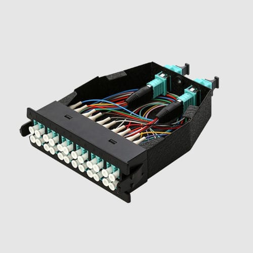 Patch panel modulare - JPT Opto-electronics - in fibra ottica / 1U / 19"