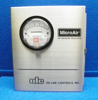 Regolatore di pressione per aria - MicroAir I - On Line Controls, Inc. - a molla / monostadio / di precisione