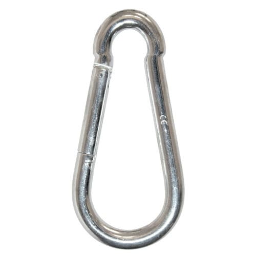 Moschettone con blocco - A068 - CARCANO - in acciaio / asimmetrico