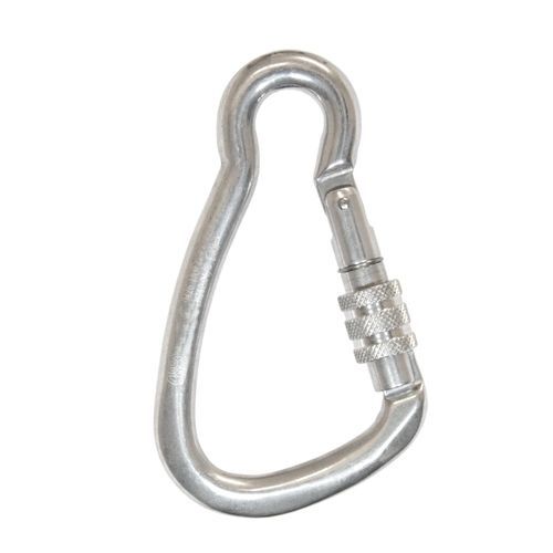 Moschettone con blocco - A0 K series - CARCANO - in alluminio / asimmetrico