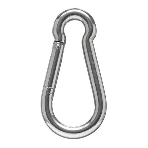 Moschettone con blocco - A5 series - CARCANO - in acciaio inossidabile / asimmetrico