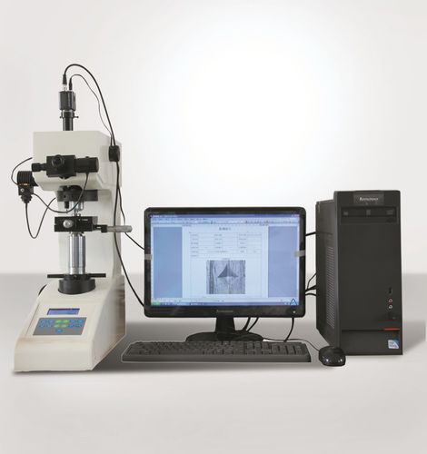 Durometro Vickers - Laizhou Weiyi Experiment Machine Manufacturing Co., Ltd. - da banco / con pannello di controllo / con analisi dell'immagine
