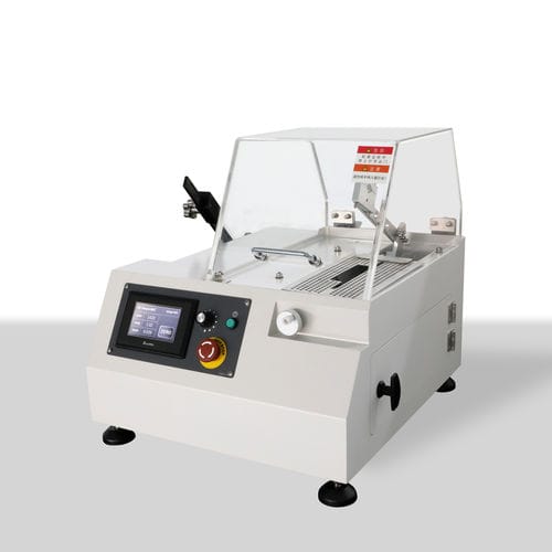 Macchina da taglio a lama rotativa - iqiege 50S - Laizhou Weiyi Experiment Machine Manufacturing Co., Ltd. - per metallo / per tubi / per pannelli