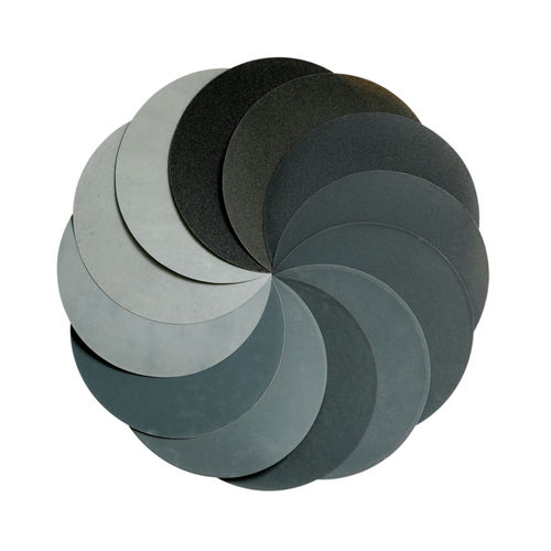 Carta abrasiva in ossido di almluminio - Laizhou Weiyi Experiment Machine Manufacturing Co., Ltd. - in carburo di silicio / per levigazione / per metallo
