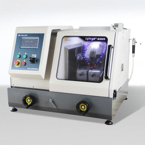 Macchina da taglio a lama rotativa - iqiege 6100S  - Laizhou Weiyi Experiment Machine Manufacturing Co., Ltd. - per metallo / di campioni / controllata da PLC