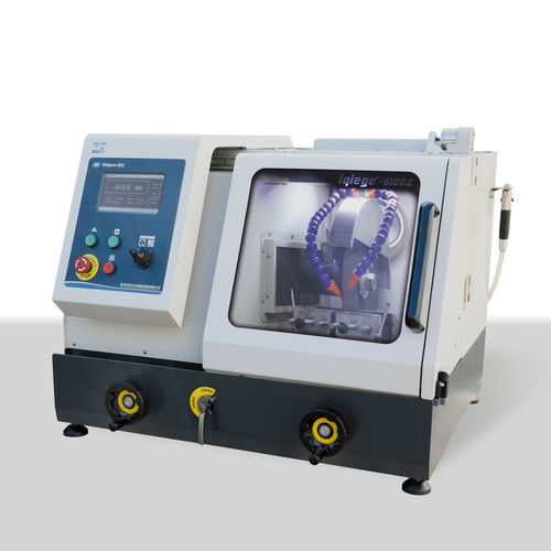 Macchina da taglio a lama rotativa - iqiege 6100Z - Laizhou Weiyi Experiment Machine Manufacturing Co., Ltd. - per metallo / di campioni / a comando numerico