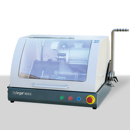 Macchina da taglio a lama rotativa - iqiege ®-160Z - Laizhou Weiyi Experiment Machine Manufacturing Co., Ltd. - per metallo / di campioni / per metallografia