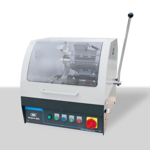 Macchina da taglio a lama rotativa - iqiege ®-180D - Laizhou Weiyi Experiment Machine Manufacturing Co., Ltd. - per metallo / di campioni / da laboratorio