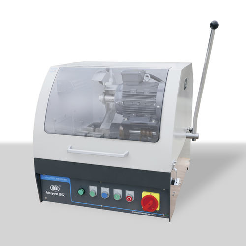 Macchina da taglio a lama - iqiege ®-1100D (SQ-100) - Laizhou Weiyi Experiment Machine Manufacturing Co., Ltd. - per metallo / di disco / da laboratorio