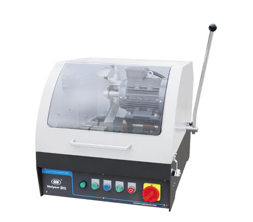 Macchina da taglio a lama rotativa - iqiege&reg;180D - Laizhou Weiyi Experiment Machine Manufacturing Co., Ltd. - per metallo / di campioni / da laboratorio