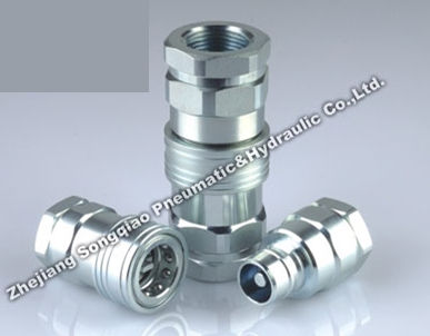 Raccordo rapido - LSQ-TNV series - Zhejiang Songqiao Pneumatic and Hydraulic Co.,Ltd - idraulico / in acciaio / agricolo