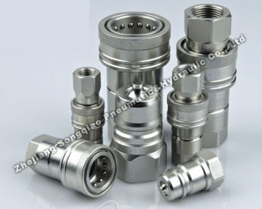 Raccordo rapido - LSQ-ISOA series - Zhejiang Songqiao Pneumatic and Hydraulic Co.,Ltd - idraulico / ISO / in acciaio