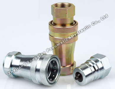 Raccordo rapido - LSQ-S6 series - Zhejiang Songqiao Pneumatic and Hydraulic Co.,Ltd - idraulico / ISO / in acciaio