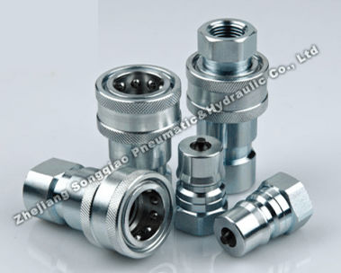 Raccordo rapido - LSQ-S2 series - Zhejiang Songqiao Pneumatic and Hydraulic Co.,Ltd - idraulico / ISO / in acciaio