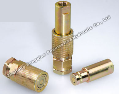 Raccordo rapido - LSQ-PTR series - Zhejiang Songqiao Pneumatic and Hydraulic Co.,Ltd - idraulico / in acciaio / a faccia piatta