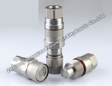 Raccordo rapido - LSQ-VEP series - Zhejiang Songqiao Pneumatic and Hydraulic Co.,Ltd - idraulico / filettato / in acciaio