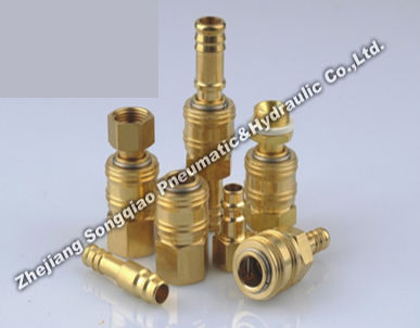 Raccordo rapido - LSQ-26 series - Zhejiang Songqiao Pneumatic and Hydraulic Co.,Ltd - pneumatico / CEJN / in ottone