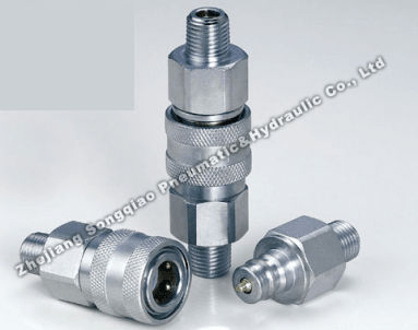 Raccordo rapido - LSQ-S3 series - Zhejiang Songqiao Pneumatic and Hydraulic Co.,Ltd - idraulico / ISO / in acciaio