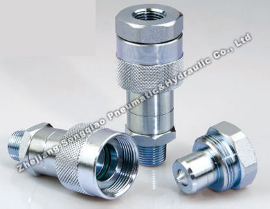 Raccordo rapido - KZE-B series - Zhejiang Songqiao Pneumatic and Hydraulic Co.,Ltd - idraulico / filettato / in acciaio