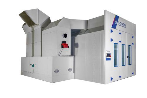 Cabina di verniciatura chiusa - EVO - Equipos Lagos - per veicolo / a filtro